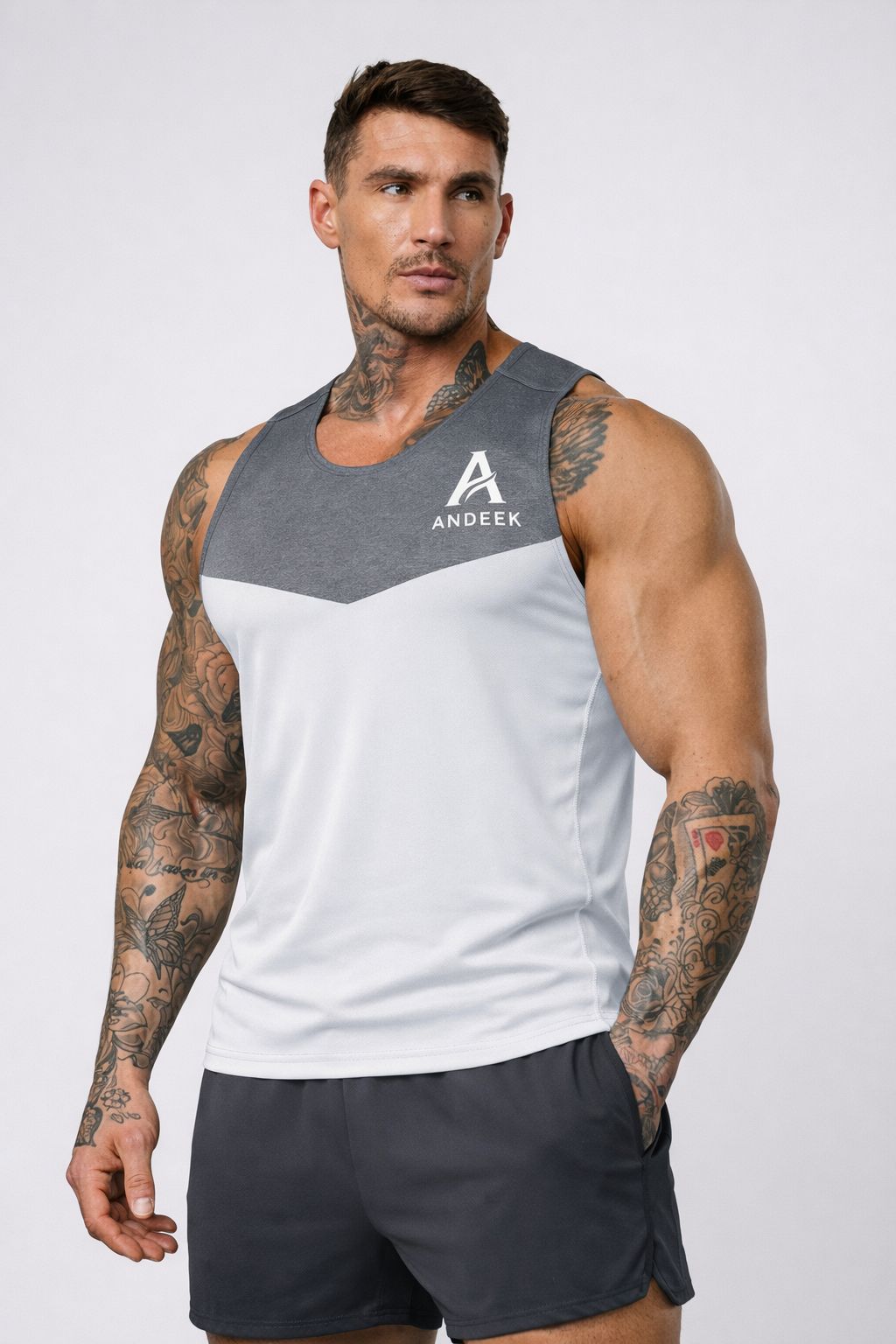 ATHLETIC TANK WHITE