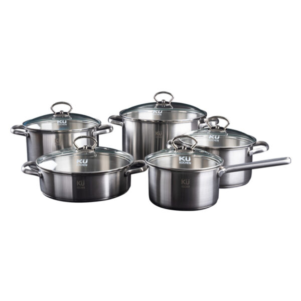 Bộ nồi inox KUCHEN - Set 5 nồi